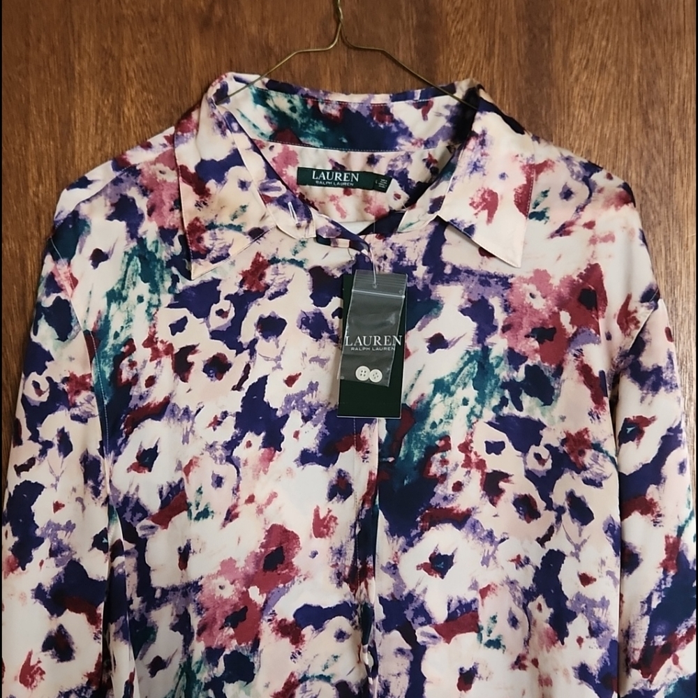 Ralph Lauren Mulit colored button-up